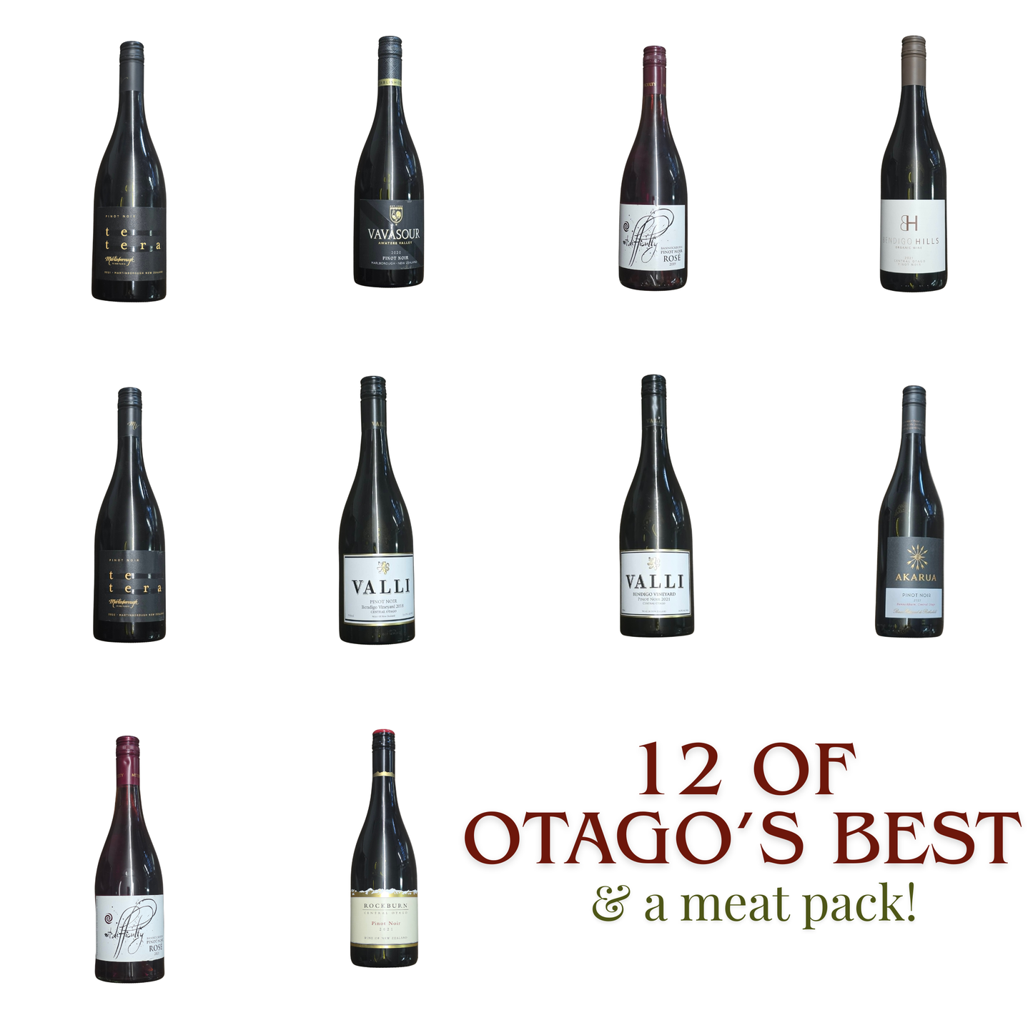12 x South Islands Best Reds & A Meat Pack