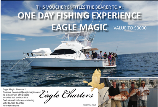Fishing Carter on Eagle Magic