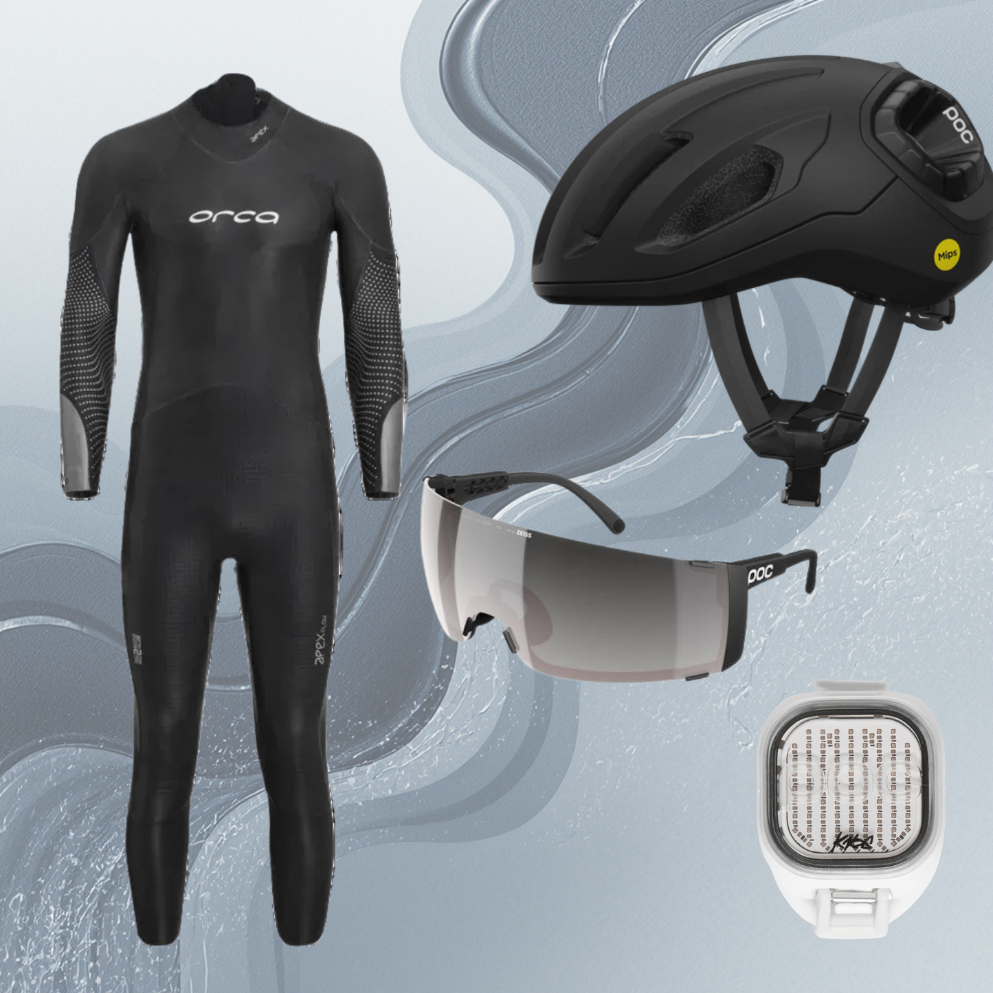Orca Wetsuit & Mission cycles package